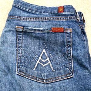 7 For All Mankind "A" pocket jeans size 32